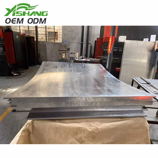 Servizio di fabbricazione con saldatura laser per la produzione di lamiere in alluminio zincato