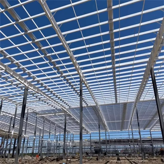 Fabbricazione di acciaio pesante per colonne a scatola OEM Costruzioni con strutture in acciaio in Cina